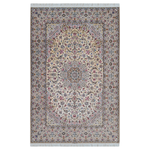 فرش دستبافت شش متری اصفهان آبتین کد 1237 یک جفت